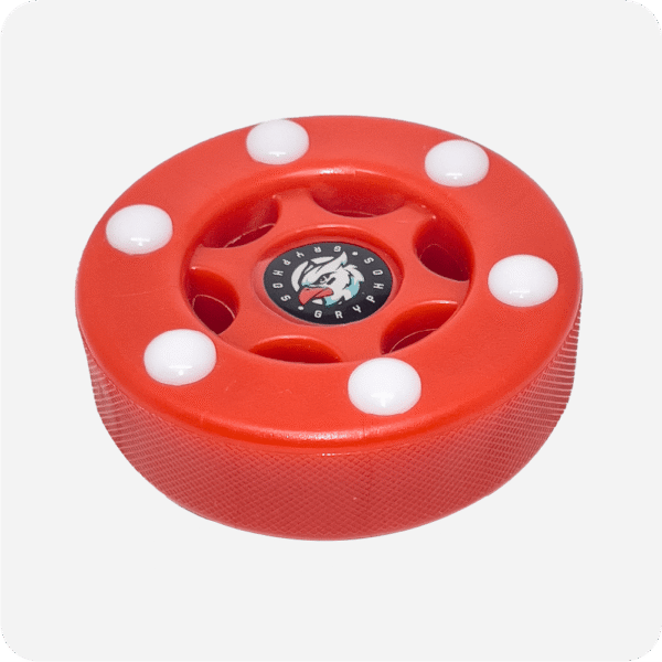 Compra tu puck de roller hockey en Gryphos Hockey. Ideal para hockey sobre patines en Chile, resistente y de alto rendimiento para jugadores exigentes