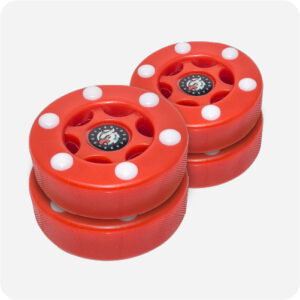 4 pucks de roller hockey